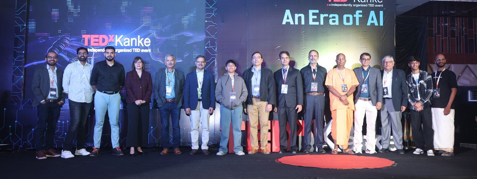 TEDxKanke An Era of AI Stage