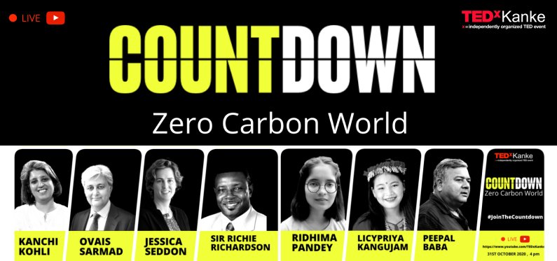 TEDxKanke Countdown: Zero Carbon World